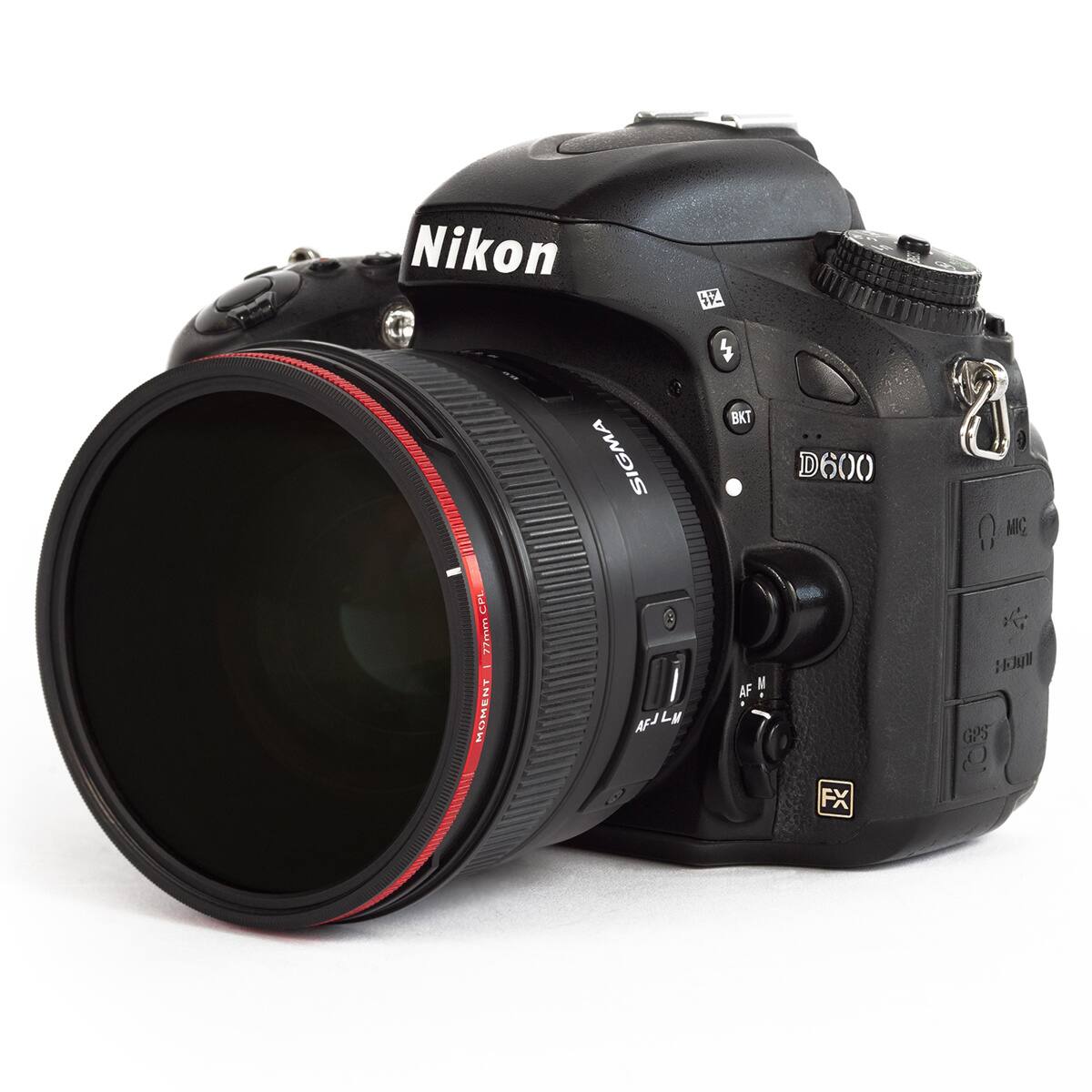 Nikon W SIGMA 4 BKT D 600 9 C MIC CPL 77mm HOMENT L AF!! AF N FX G2S