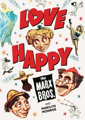 Front. Love Happy   - DVD.