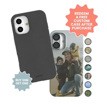 REDEEM A FREE CUSTOM CASE AFTER PURCHASE BUY ONE GET ONE FREE pela