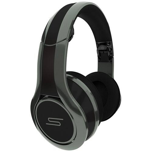 Front Standard. SMS Audio - STREET by 50 - DJ Wired - City Gray.