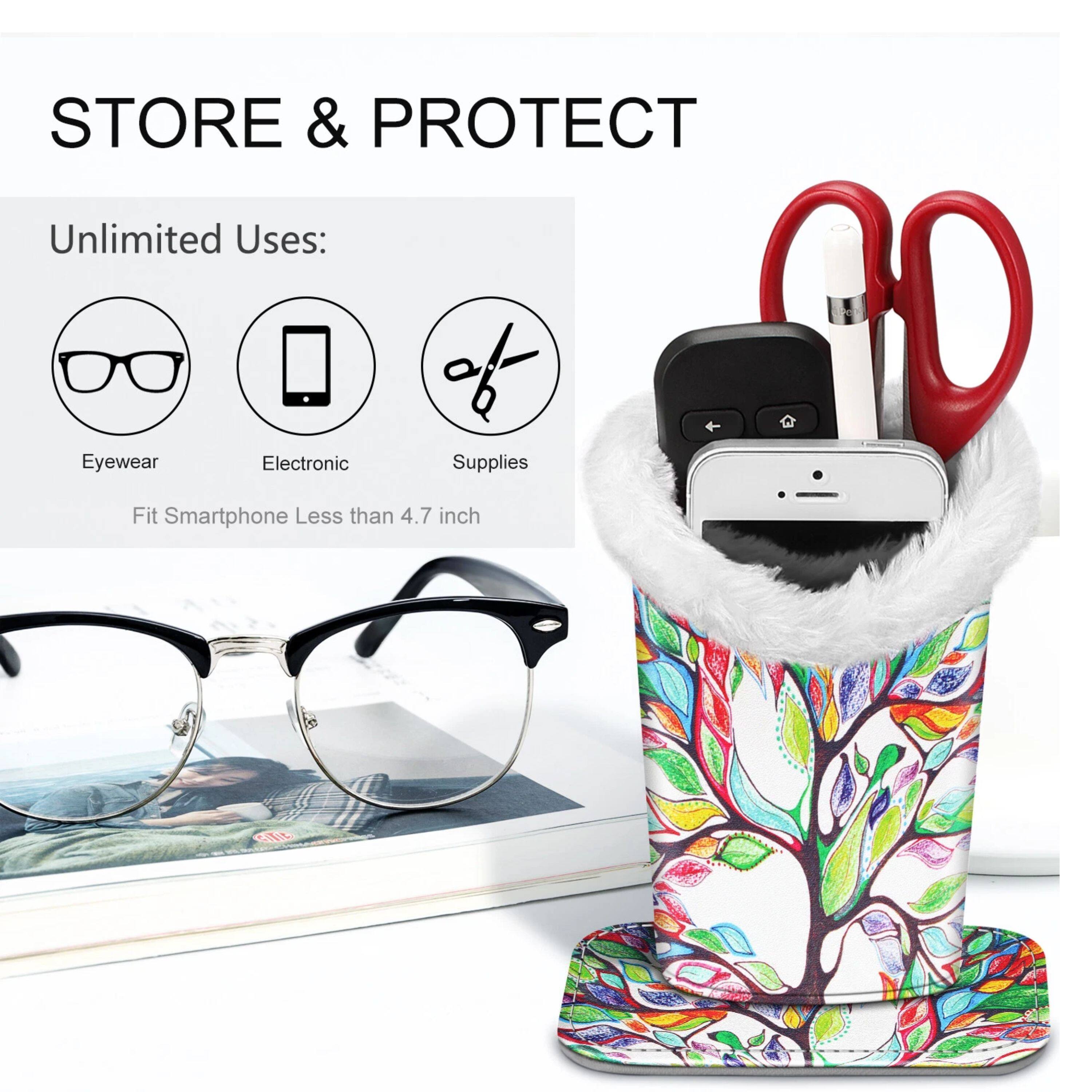 STORE & PROTECT

Unlimited Uses:
- Eyewear
- Electronic Supplies
- Fit Smartphone Less than 4.7 inch