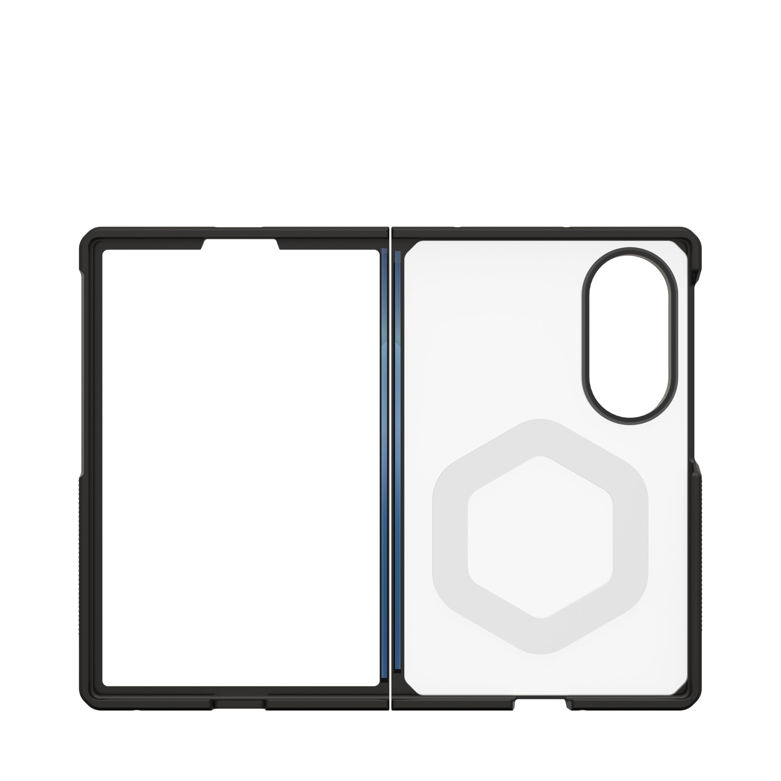 Alt View 7. UAG - Designed for Samsung Galaxy Z Fold8 Case, Magnetic Charging, Mouve - Ice.