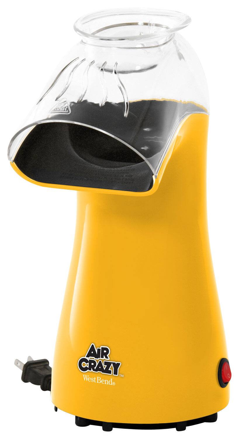 Best Buy West Bend 16Cup Air Crazy Hot Air Popcorn Popper Yellow 82419Y