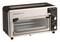 Hamilton Beach - Toastation 2-Slice Extra-Wide-Slot Toaster and Oven - Black and Brushed Stainless Steel-Front_Standard