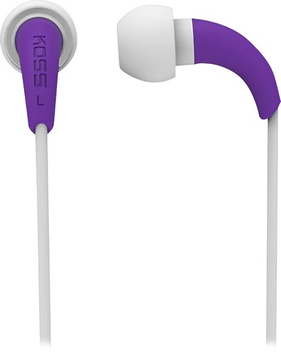  Koss - FIT Earbud Headphones - Purple