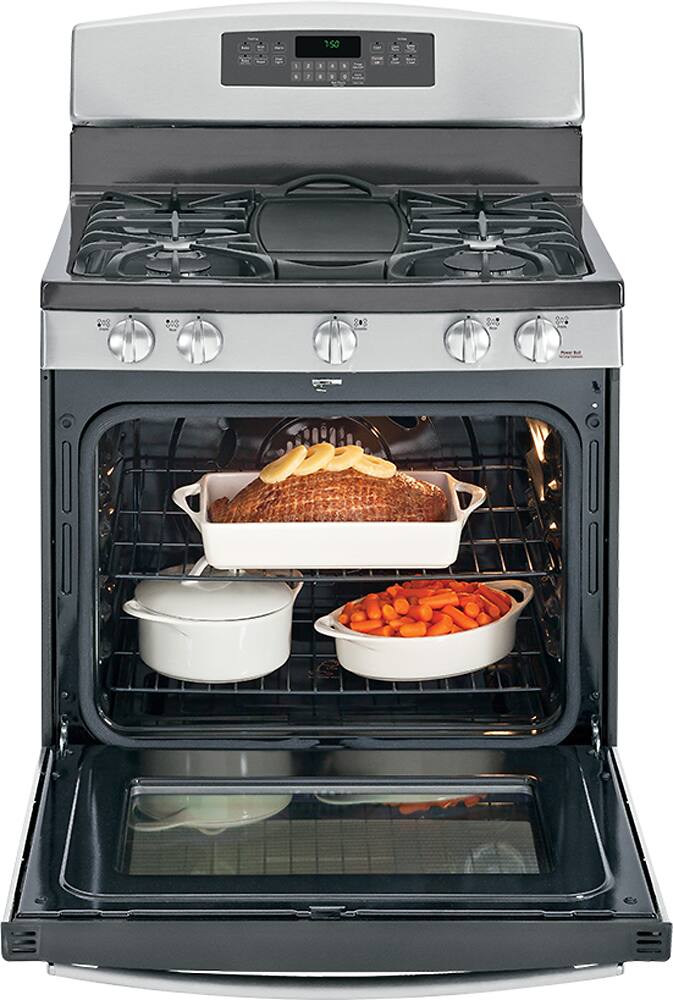 GE 30" SelfCleaning Freestanding Gas Convection Range Stainless steel