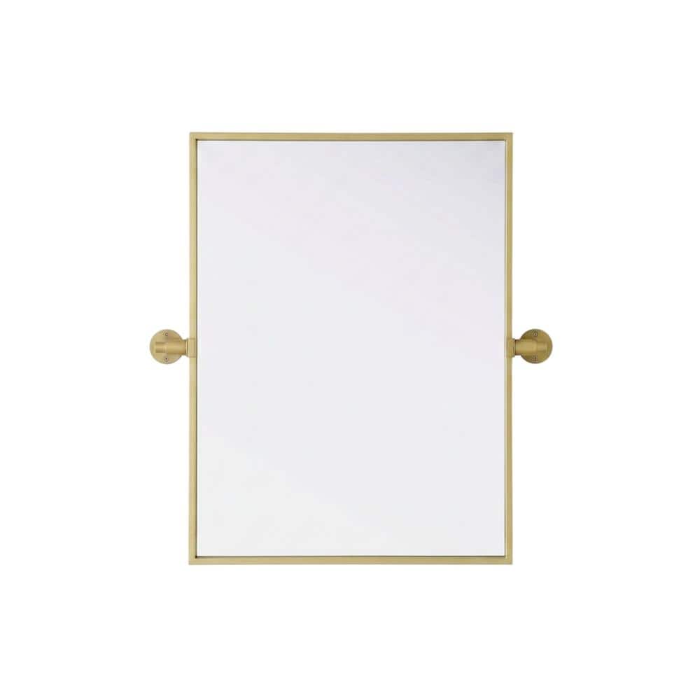 Elegant Kitchen and Bath - Amoura 20X24 Pivot Mirror In - Brass price history on PriceWatchPro