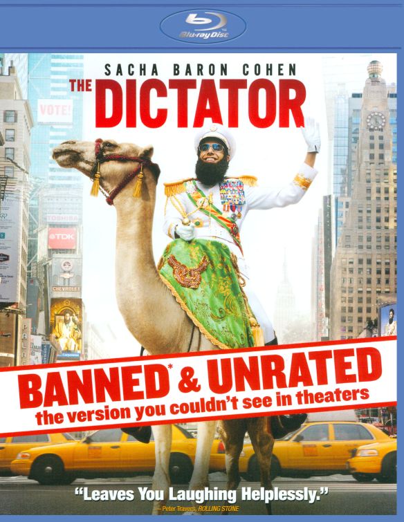  The Dictator [Banned &amp; Unrated] [Blu-ray] [2012]