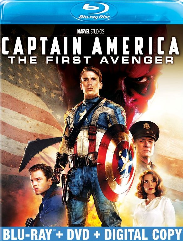  Captain America: The First Avenger [2 Discs] [Blu-ray/DVD] [2011]