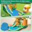 Multifunctional Bounce House for Both Indoor and Outdoor Use: Wet to grow, Dry to dry.