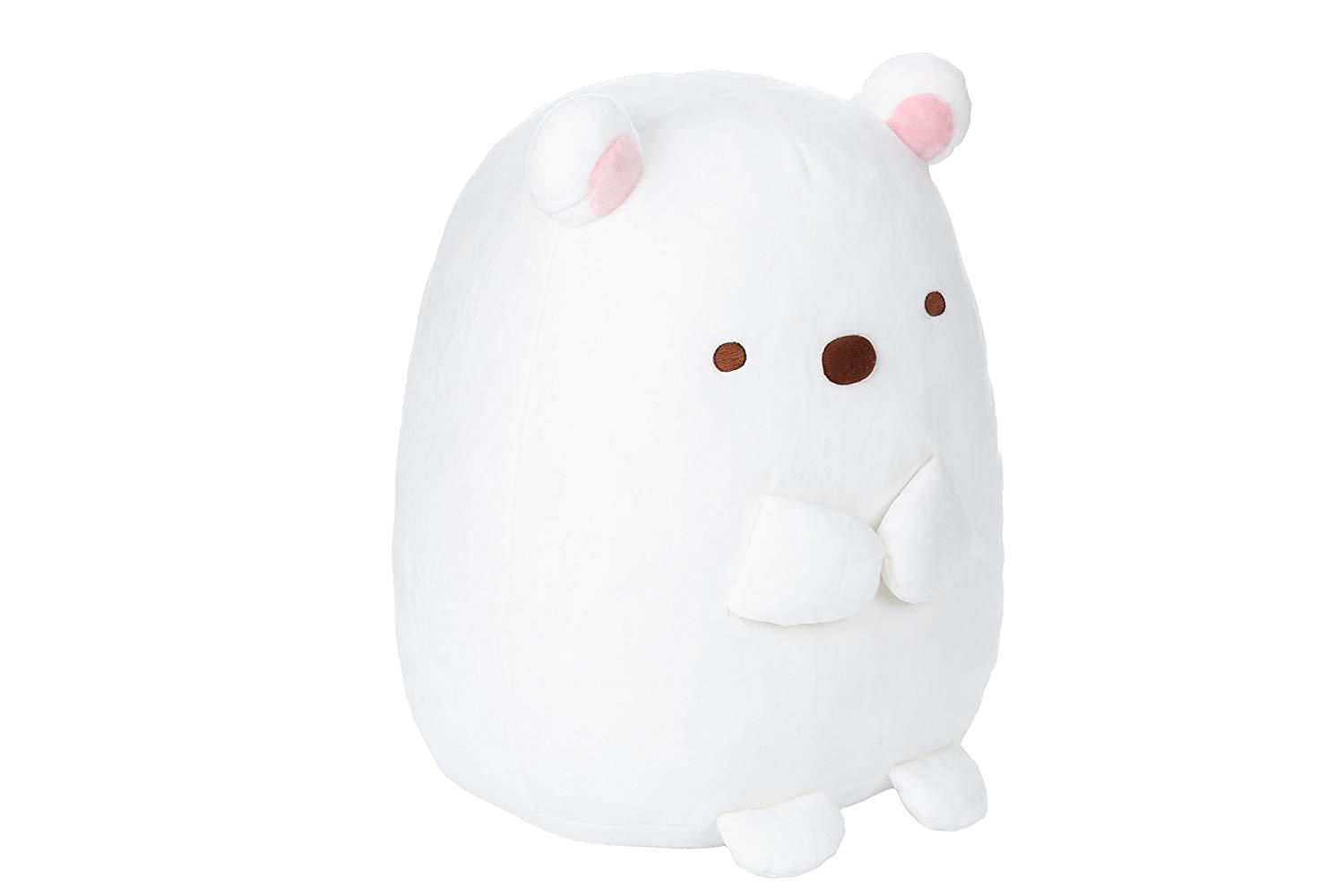 Alt View 1. Sumikkogurashi - Sumikko Gurashi 4 Inch Plush - Shirokuma White Bear - White.