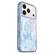 Left. OtterBox - Symmetry Series Hard Shell for Apple iPhone 17 Pro - Blue.