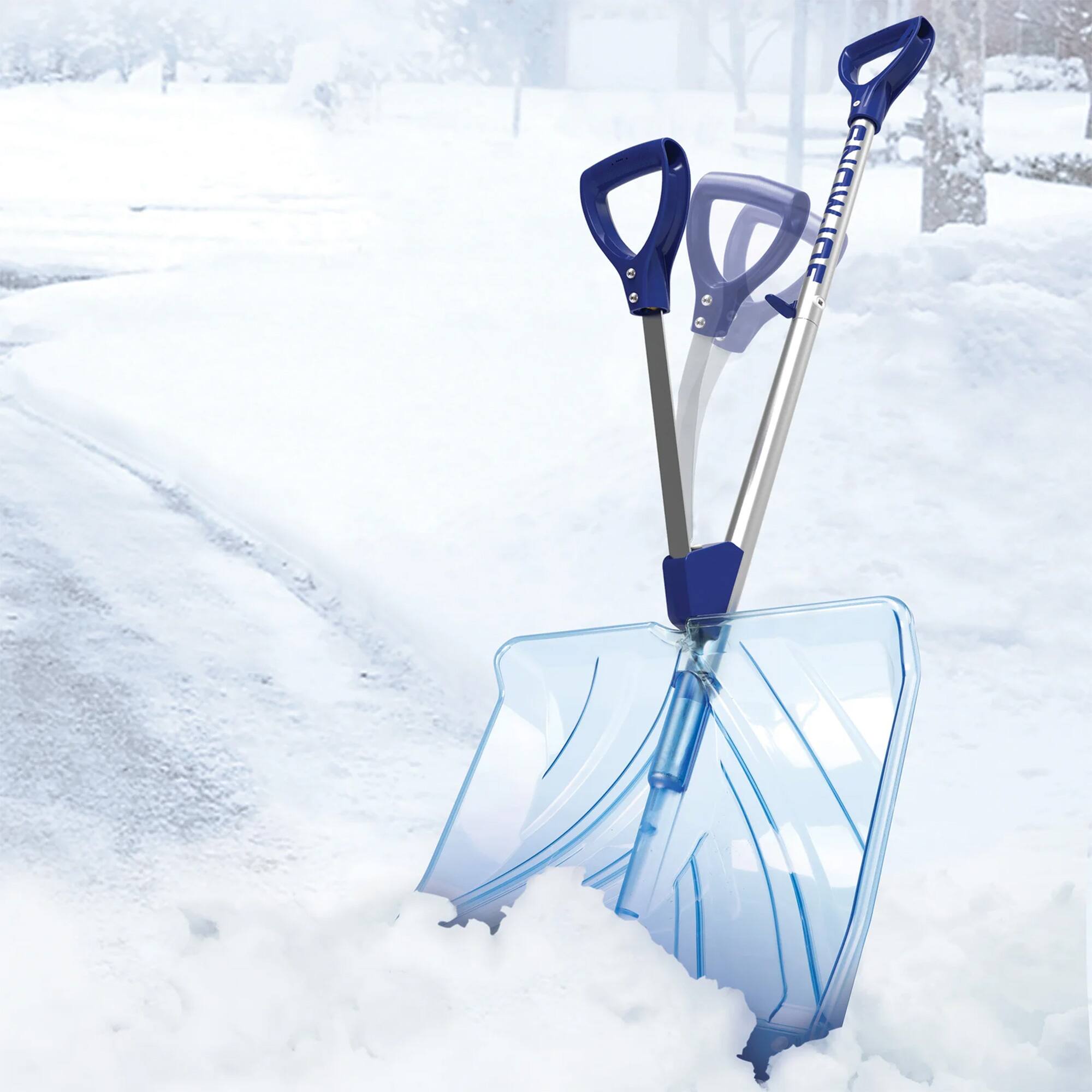 Alt View 4. Snow Joe - Snow Joe Shovelution Spring Shovel & 15 Amp Corded Snow Blower Thrower, Blue - Blue.