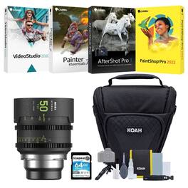 NiSi - ATHENA PRIME 50mm T1.9 Full-Frame Lens (PL Mount) Bundle