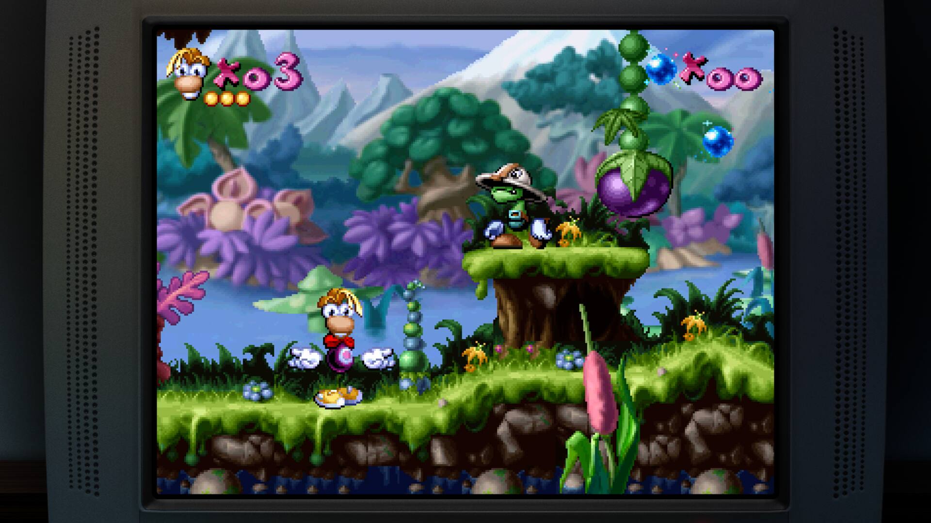Back. Atari - Rayman.