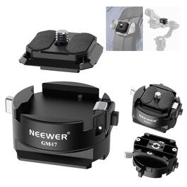 Neewer - GM47 Auto-Lock QR Plate Kit, for DJI Ronin RS 4/3/2 & PD