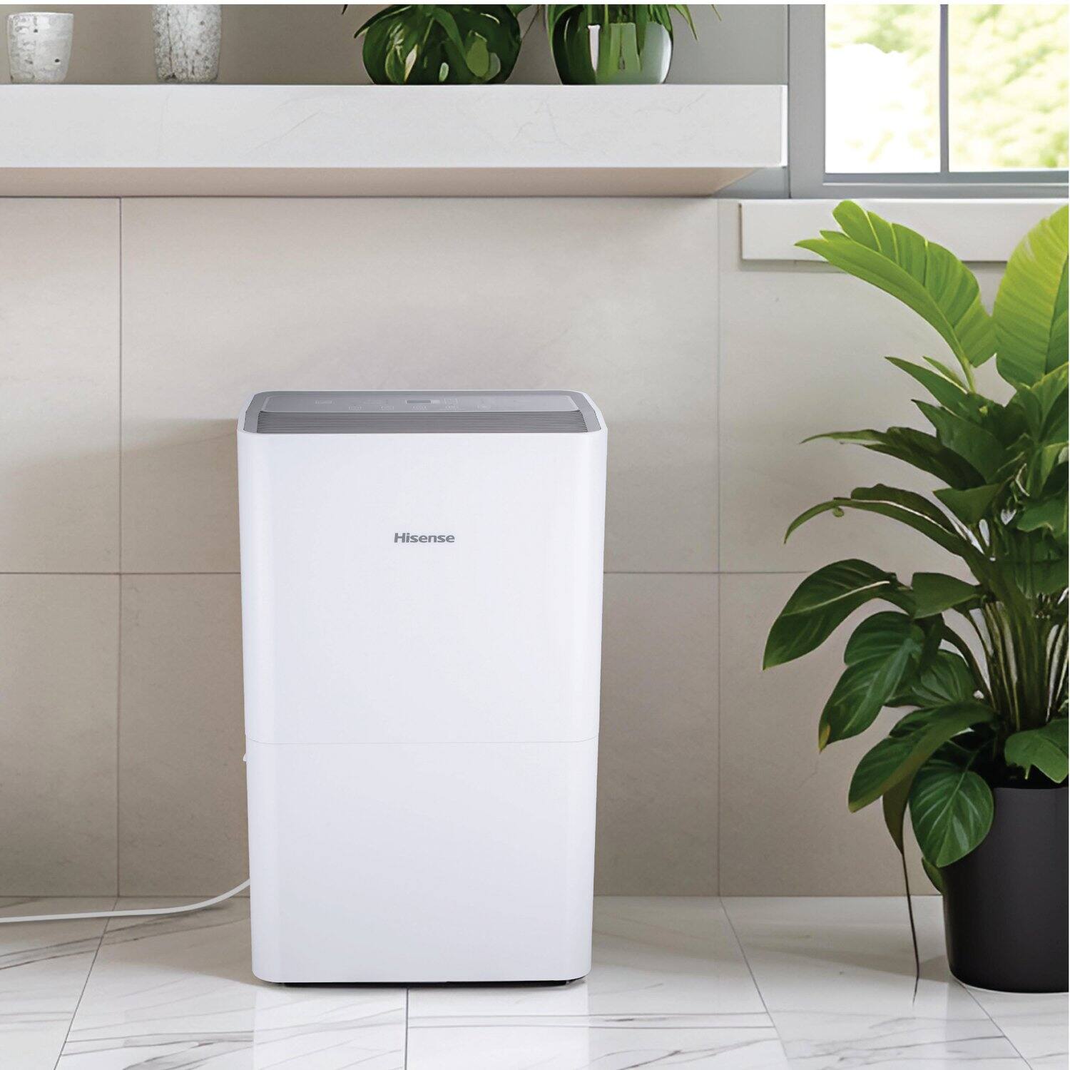 Alt View 25. Hisense - Hisense 50 Pint Dehumidifier - White.
