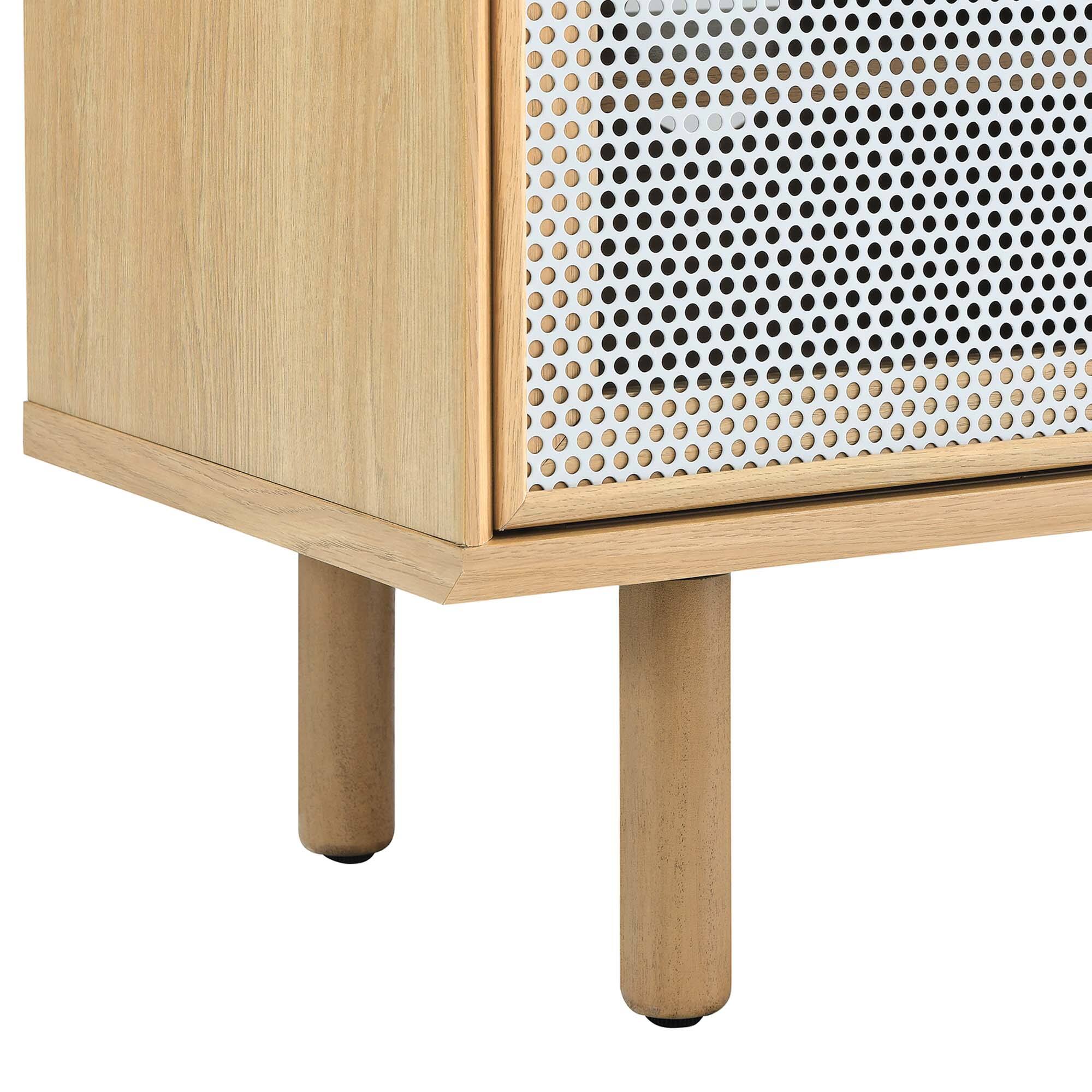 Alt View 4. Modway - Kurtis 60" TV Stand by Modway - Oak.