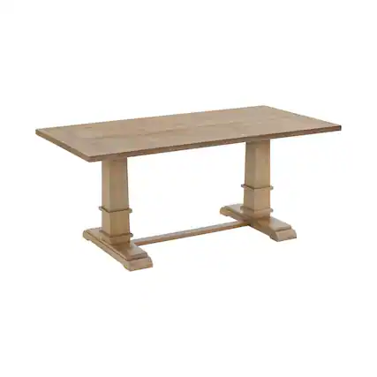 Front. Crosley Furniture - Joanna Dining Table - Brown.