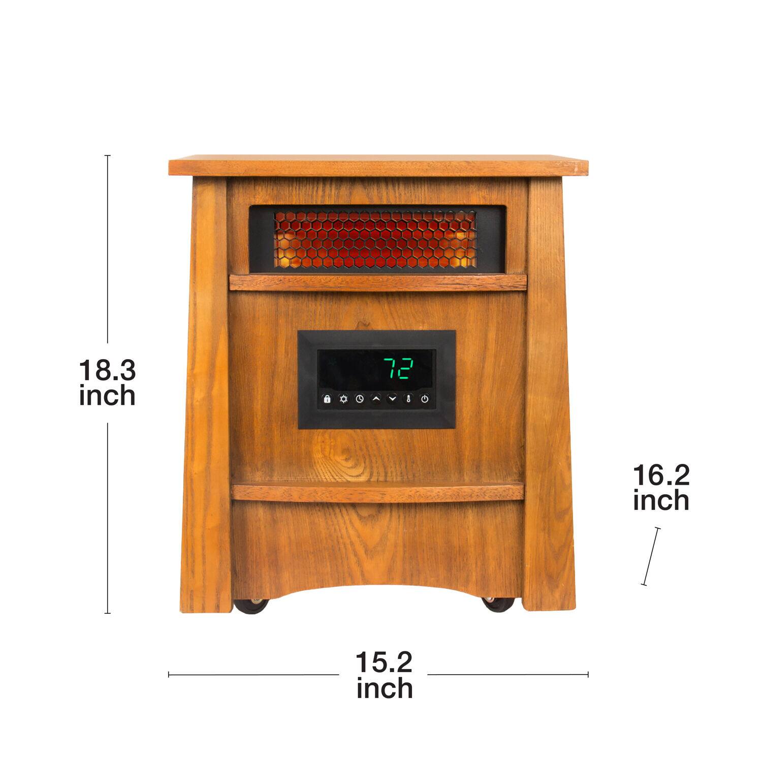 The text on the image reads: 18.3 inch 72 BOGA-IO 16.2 inch 15.2 inch.