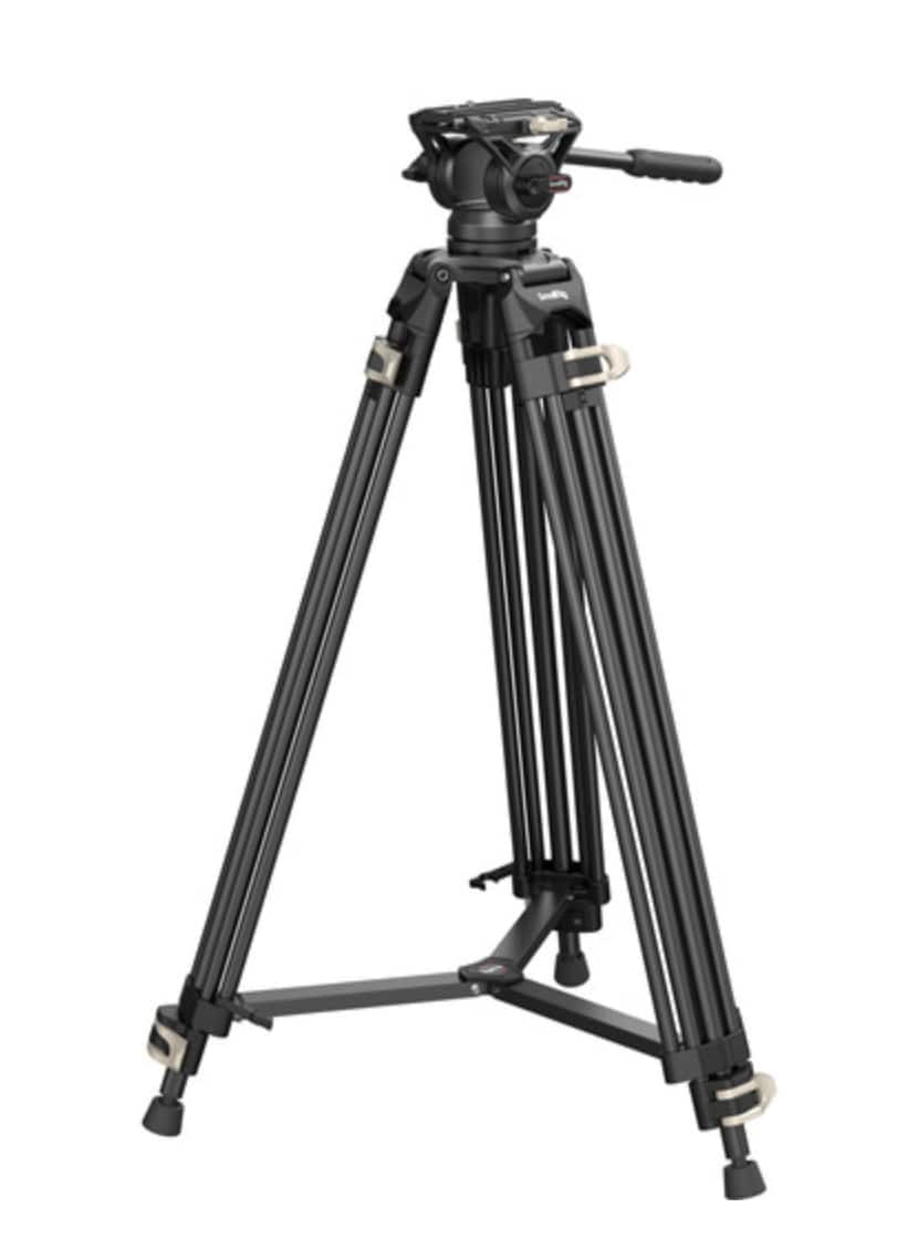Front. Smallrig - SmallRig Heavy-Duty Fluid Head Tripod AD-01 3751B.