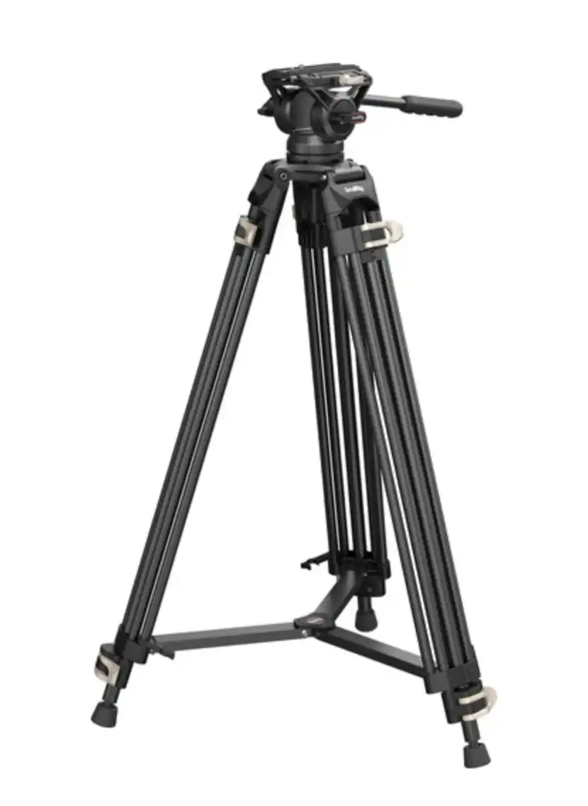 Front. Smallrig - SmallRig Heavy-Duty Fluid Head Tripod AD-01 3751B.