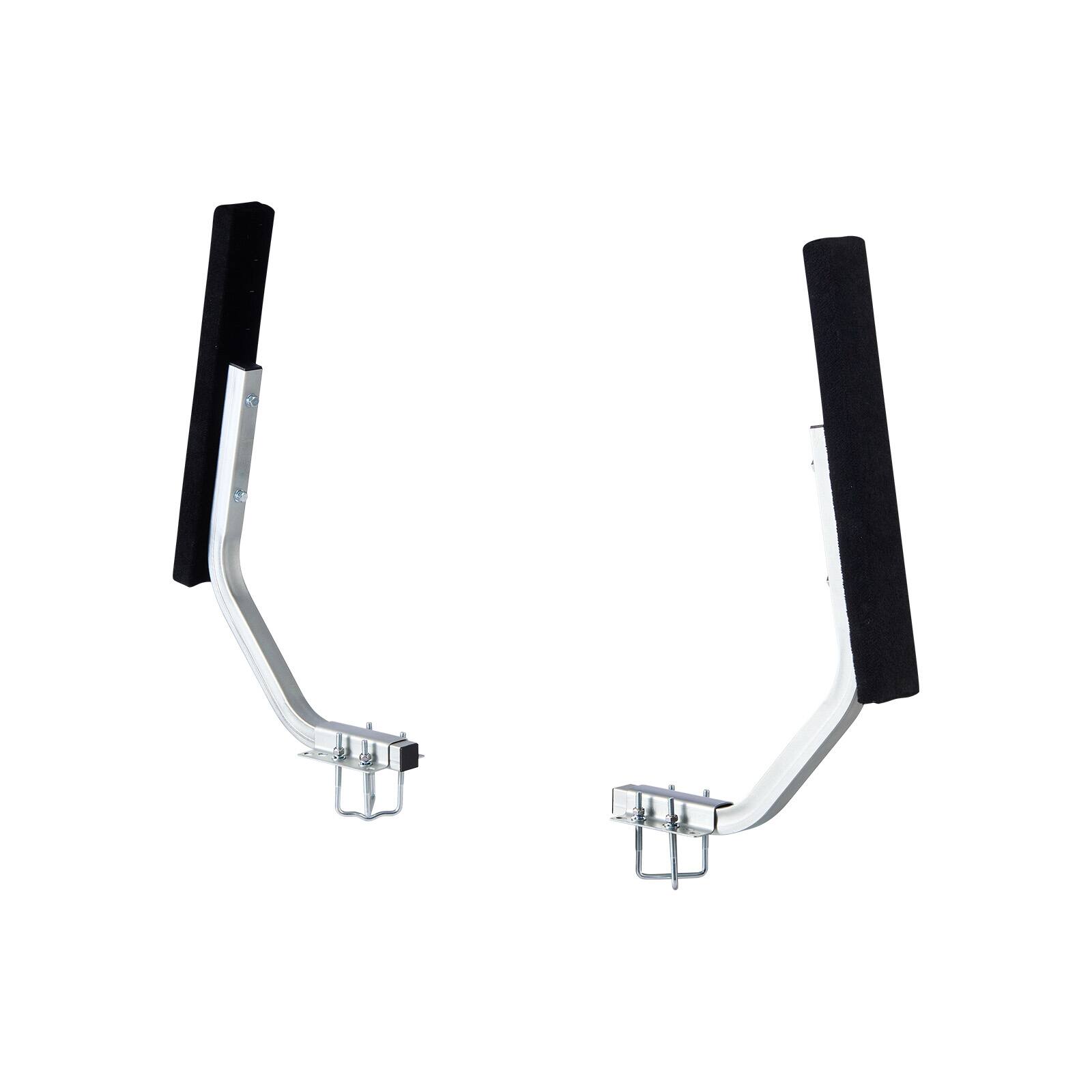 Alt View 5. VEVOR - Boat Trailer Guides, 1.2 in Adjustable Width Trailers Guide, 2PCS High-Hardness Steel Trailer Guide-Ons - Silver.