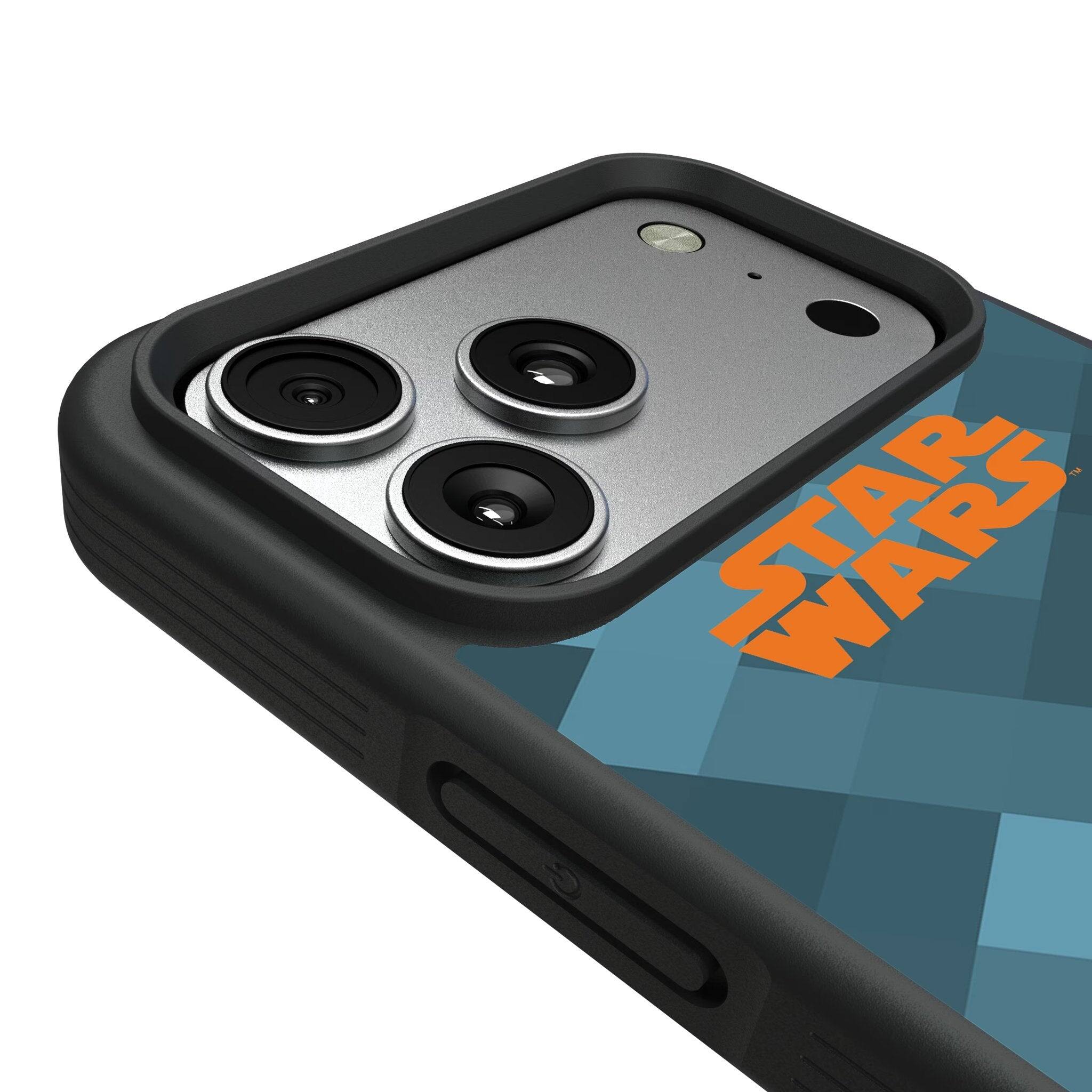 Left. Keyscaper - Star Wars: The Force Awakens Color Block Bump Phone Case - Apple iPhone 17 Pro Max - BB-8.
