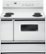 Front Zoom. Frigidaire - 40" Self-Cleaning Freestanding Double Oven Electric Range - White.