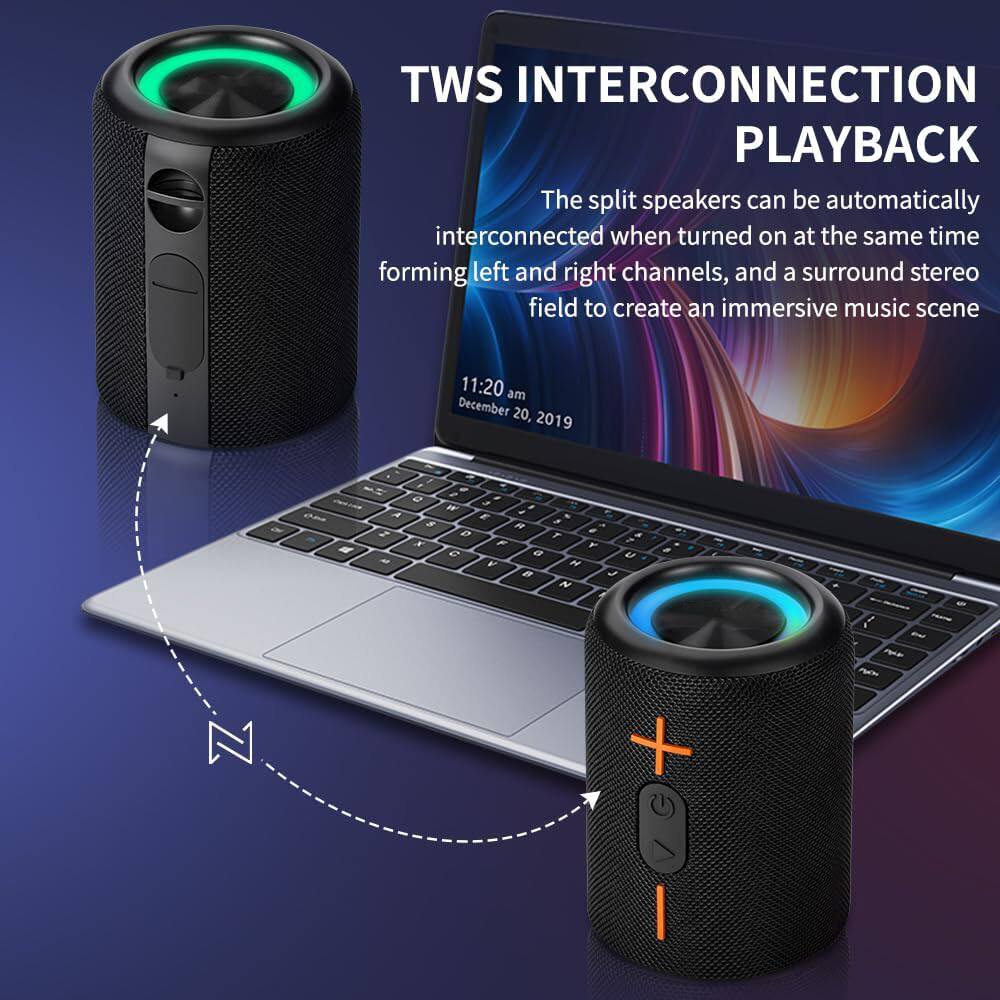 TWS INTERCONNECTION PLAYBACK

The split speakers can be automatically interconnected when turned on at the same time, forming left and right channels, and a surround stereo field to create an immersive music scene.

11:20 am December 20, 2019