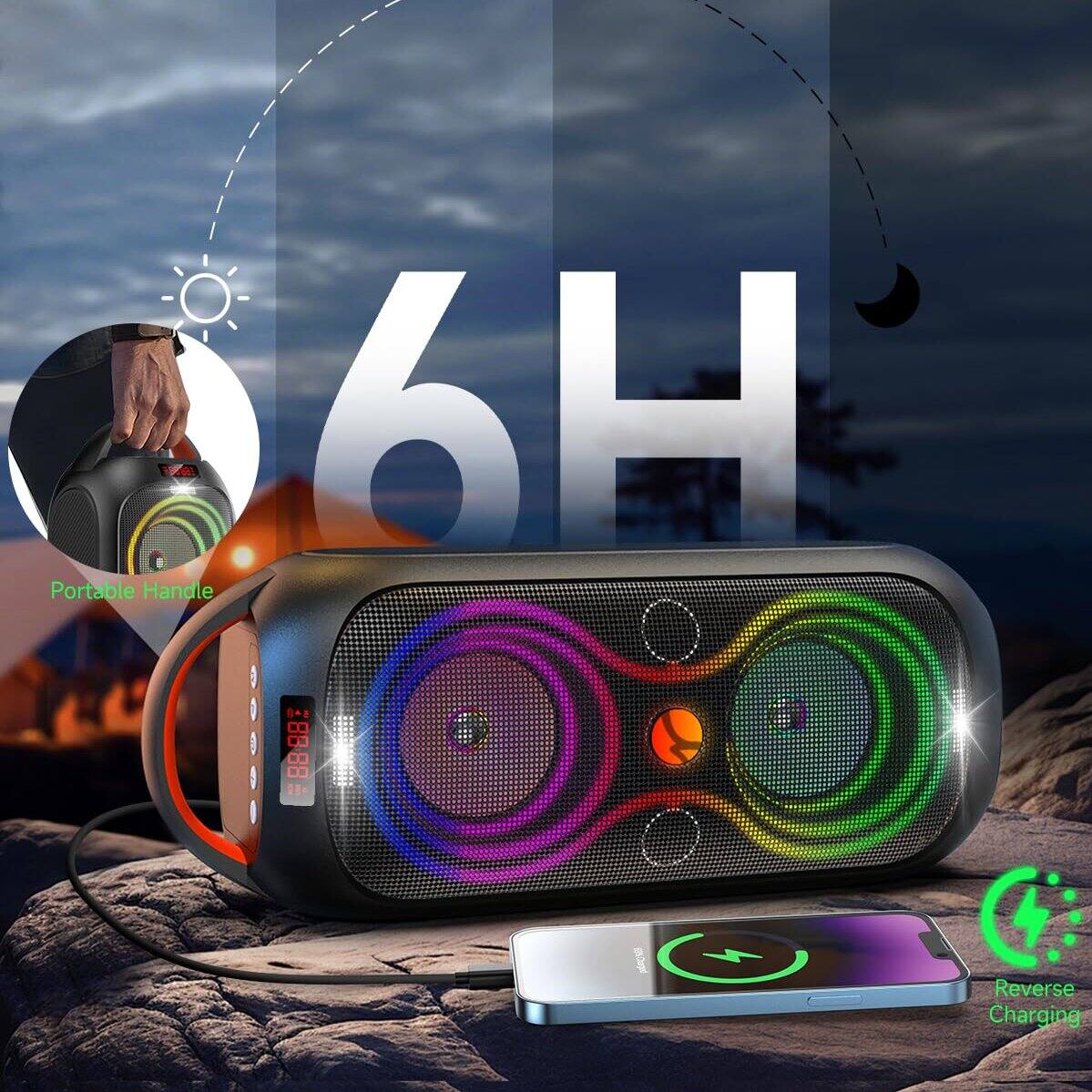 6H Portable Handle  
Reverse Charging