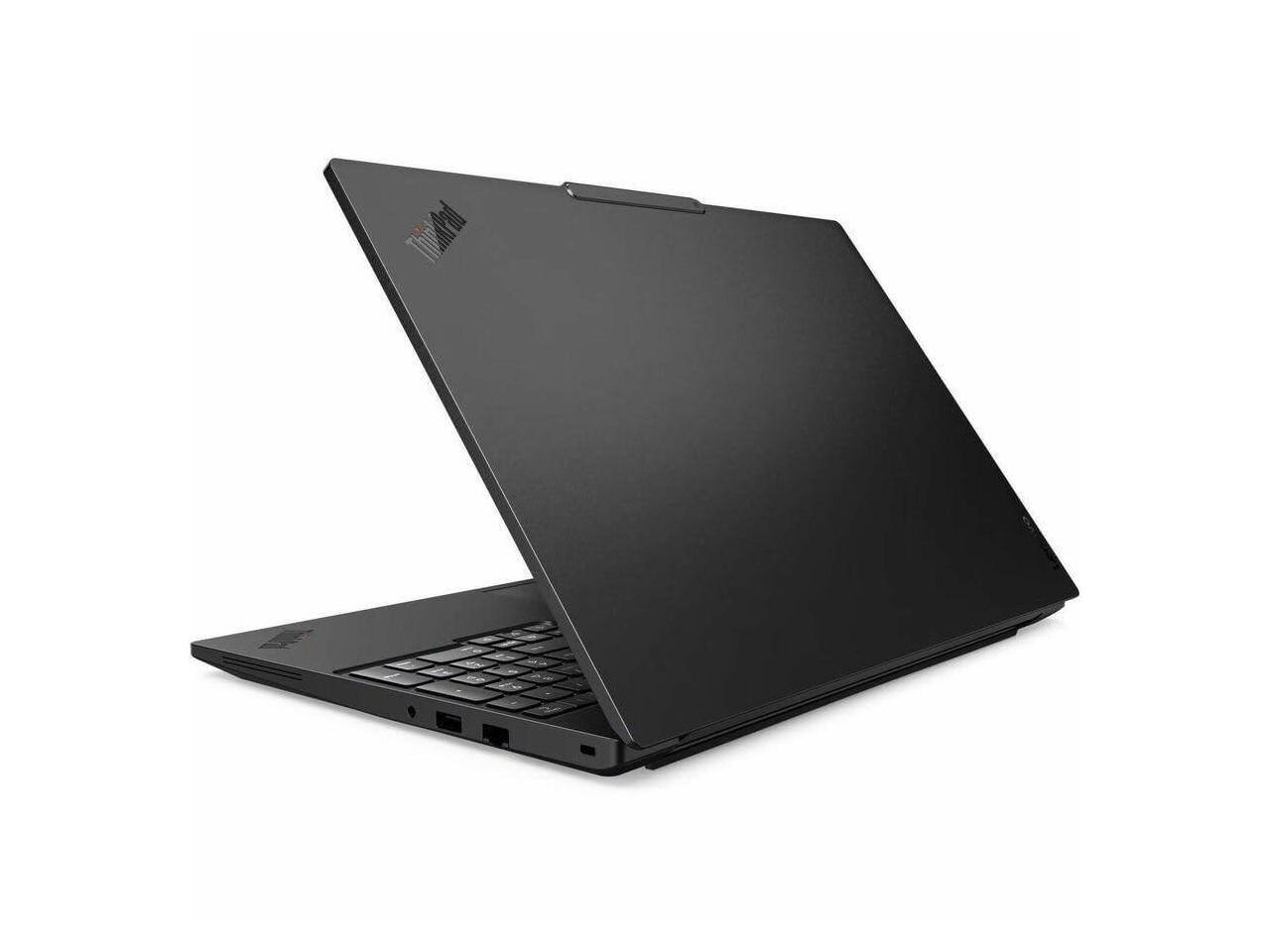 Alt View 3. Lenovo - Lenovo ThinkPad T16 Gen 5 16" Touch Copilot+ PC, Intel Core Ultra 5 335, 16GB, 512GB SSD, Win 11 Pro, Wi-Fi 7 - Black.