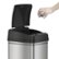 Left Zoom. iTouchless - 13-Gal. Touchless Trash Can - Stainless Steel/Black.
