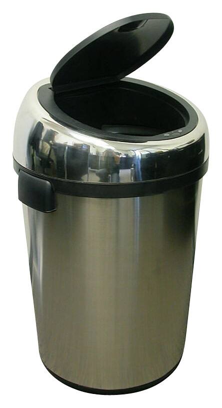 Alt View 11. iTouchless - 23-Gal. Touchless Trash Can - Stainless-Steel.