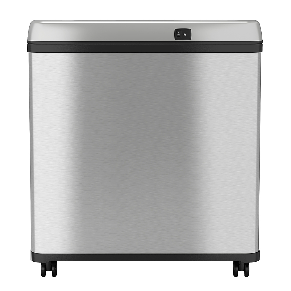 iTouchless - 23-Gal. Touchless Trash Can - Stainless-Steel