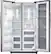 Alt View 2. Samsung - 24.7 Cu. Ft. Side-by-Side Refrigerator with Food ShowCase and Thru-the-Door Ice and Water.