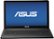 Front Standard. Asus - 15.6" Laptop - 4GB Memory - 500GB Hard Drive - Matte Black.