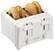 Angle. Proctor Silex - 4-Slice Toaster - White.
