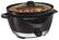 Angle. Hamilton Beach - 6-Quart Slow Cooker - Black/Silver.