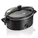 Front. Hamilton Beach - Stay or Go 6 Quart Slow Cooker - Black.