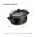 Alt View 15. Hamilton Beach - Stay or Go 6 Quart Slow Cooker - Black.
