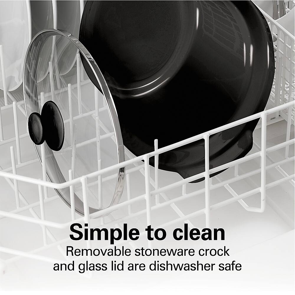 Alt View 17. Hamilton Beach - Stay or Go 6 Quart Slow Cooker - Black.