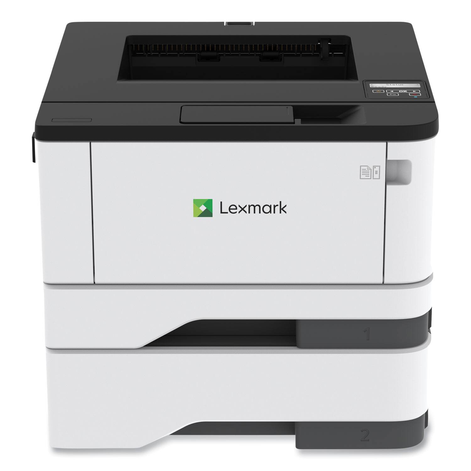 Alt View 4. Lexmark - MS431dw Wireless Laser Printer - White|Black.