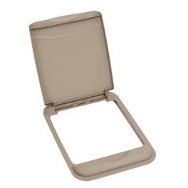 Rev-A-Shelf - 50 qt. Trash Can Replacement Lid, (Lid Only), RV-50-LID-12-1 - Champagne