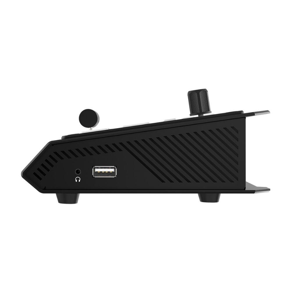 Angle. BZB Gear - BZBGEAR 4-Channel Live Streaming Video Switcher/Audio Mixer - Grey.