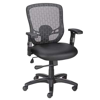 Staples - Corvair Ergonomic Luxura Swivel Computer and Desk Chair, (23097) - Black