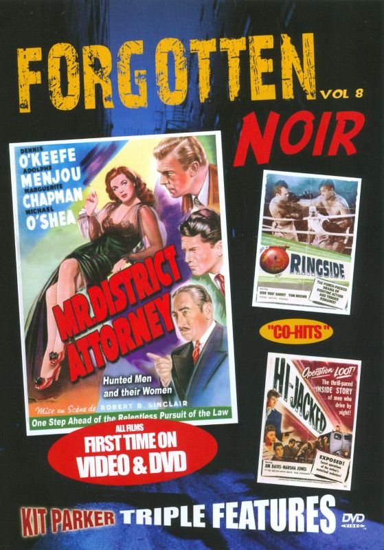 Forgotten Noir, Vol. 8: Mr. District Attorney/Ringside/Hi Jacked [DVD]