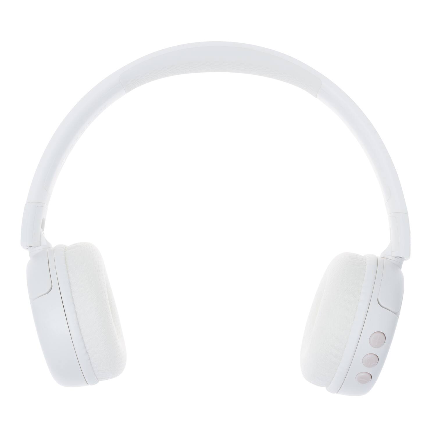 Angle. ONANOFF - Onanoff Bt-bp-pop-fun-wh Pop Fun Foldable Bluetooth Kids Headphone With Microphone, Safeaudio Volume Limiting (white) - White.