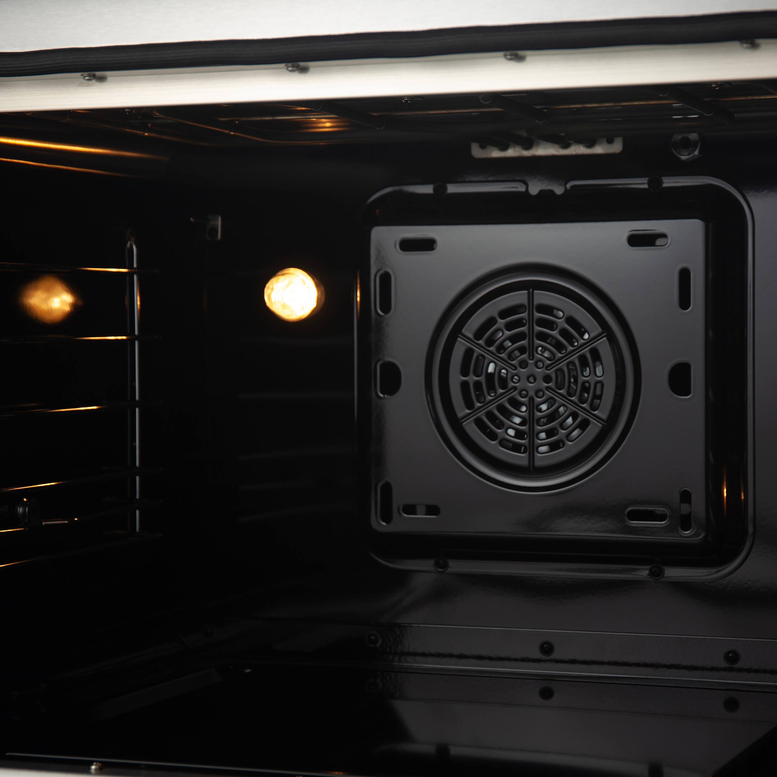 Alt View 11. Forno Appliances - Torino 30" Induction Range - Silver.