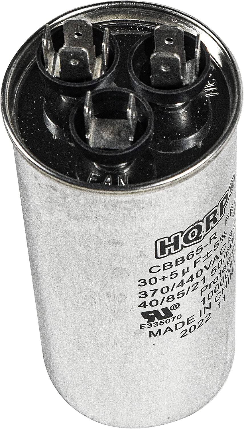 HQP  
CBB65-R  
F+59  
5005  
30+5  
370/440V  
40/85/21  
Toroteer  
10000  
11  
LR  
IN  
E335070  
MADE IN  
2022